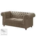 Sofa Pintano (2-Sitzer) Samt - Cappuccino