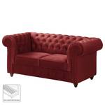 Sofa Pintano (2-Sitzer) Samt - Rot