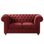 Sofa Pintano (2-Sitzer) Samt - Rot