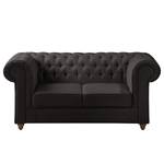 Sofa Pintano (2-Sitzer) Webstoff - Anthrazit