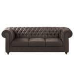 Sofa Pintano (3-Sitzer) Antiklederoptik - Braungrau