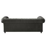 Sofa Pintano (3-Sitzer) Samt - Grau