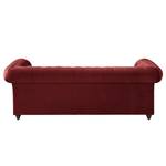 Sofa Pintano (3-Sitzer) Samt - Rot