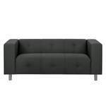 Sofa Pointon (2-Sitzer) Webstoff Anthrazit