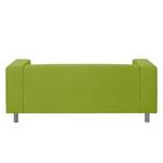 Sofa Pointon (2-Sitzer) Webstoff Grasgrün