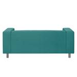 Sofa Pointon (2-Sitzer) Webstoff Petrol