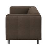 Sofa Pointon (2-Sitzer) Webstoff Schokolade/ Braun
