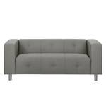 Sofa Pointon (2-Sitzer) Webstoff Silbergrau