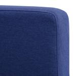 Sofa Portobello (3-Sitzer) Webstoff Stoff Ramira: Blau - Eckig