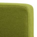 Sofa Portobello (3-Sitzer) Webstoff Stoff Ramira: Limette - Eckig