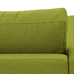 Sofa Portobello (3-Sitzer) Webstoff Stoff Ramira: Limette - Kufen