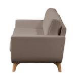 Sofa Postville (2-Sitzer) Strukturstoff - Latte Macchiato