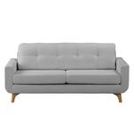 Sofa Postville (3-Sitzer) Strukturstoff - Granit