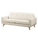 Sofa Postville (3-Sitzer) Strukturstoff - Hellbeige