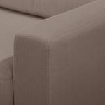 Sofa Postville (3-Sitzer) Strukturstoff - Latte Macchiato