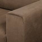 Sofa Ramilia (2,5-Sitzer) Antiklederlook - Congo Grau