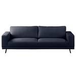 Sofa Ramilia (2,5-Sitzer) Strukturstoff - Dunkelblau