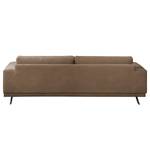 Sofa Ramilia (3-Sitzer) Antiklederlook - Congo Grau