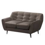 Sofa Rometta (2-Sitzer) Antiklederlook - Braungrau