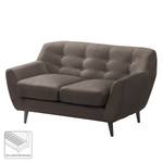 Sofa Rometta (2-Sitzer) Antiklederlook - Braungrau