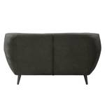 Sofa Rometta (2-Sitzer) Antiklederlook - Dunkelgrau