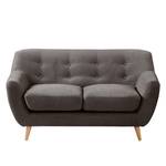 Sofa Rometta (2-Sitzer) Microfaser - Bisonbraun