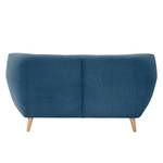 Sofa Rometta (2-Sitzer) Microfaser - Jeansblau