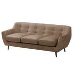 Sofa Rometta (3-Sitzer) Antiklederlook - Congo Grau