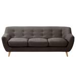 Sofa Rometta (3-Sitzer) Microfaser - Bisonbraun