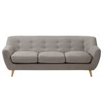 Sofa Rometta (3-Sitzer) Microfaser - Platin