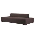 Sofa Roxbury (3-Sitzer) Webstoff Stoff Naya: Braun - Breite: 220 cm