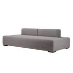 Sofa Roxbury (3-Sitzer) Webstoff - Stoff Kiara: Grau - Breite: 220 cm