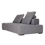 Sofa Roxbury (3-Sitzer) Webstoff - Stoff Kiara: Grau - Breite: 220 cm