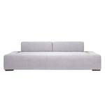 Sofa Roxbury (3-Sitzer) Webstoff - Stoff Naya: Grau-Beige - Breite: 220 cm