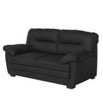 Sofa Royale (2-Sitzer) Kunstleder Schwarz