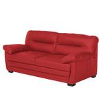 Sofa Royale (3-Sitzer) Kunstleder Rot