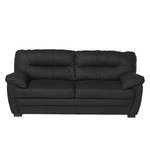 Sofa Royale (3-Sitzer) Kunstleder Schwarz