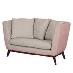 Sofa Sagone (2-Sitzer) Webstoff Lavendel / Hellgrau