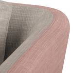 Sofa Sagone (2-Sitzer) Webstoff Lavendel / Hellgrau