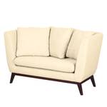 Sofa Sagone (2-Sitzer) Webstoff Cremeweiß