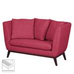 Sofa Sagone (2-Sitzer) Webstoff Himbeere