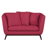 Sofa Sagone (2-Sitzer) Webstoff Himbeere