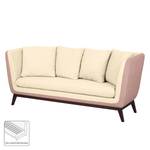 Sofa Sagone (3-Sitzer) Webstoff Lavendel / Cremeweiß