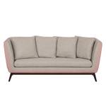 Sofa Sagone (3-Sitzer) Webstoff Lavendel / Hellgrau
