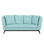 Sofa Sagone (3-Sitzer) Webstoff Hellblau