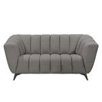 Sofa Salou (2-Sitzer) Webstoff Grau - Textil - 180 x 86 x 100 cm