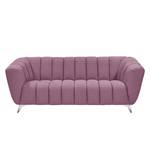 Sofa Salou (3-Sitzer) Webstoff Violett - Textil - 220 x 86 x 100 cm