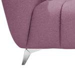 Sofa Salou (3-Sitzer) Webstoff Violett - Textil - 220 x 86 x 100 cm