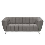 Sofa Salou (3-Sitzer) Webstoff Grau - Textil - 220 x 86 x 100 cm