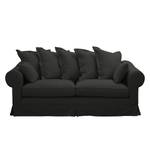 Sofa Saltum (3-Sitzer) Webstoff Anthrazit